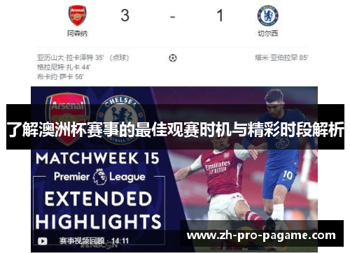 了解澳洲杯赛事的最佳观赛时机与精彩时段解析 了解澳洲杯赛事的最佳观赛时机与精彩时段解析