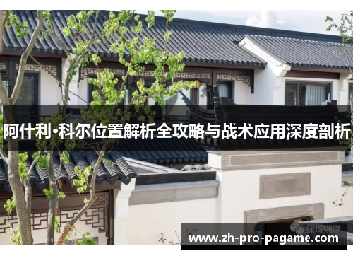 阿什利·科尔位置解析全攻略与战术应用深度剖析 阿什利·科尔位置解析全攻略与战术应用深度剖析